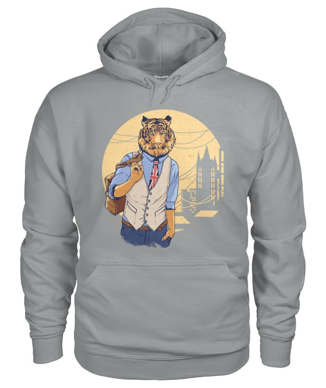 Tiger Gildan Hoodie - TeePerfect