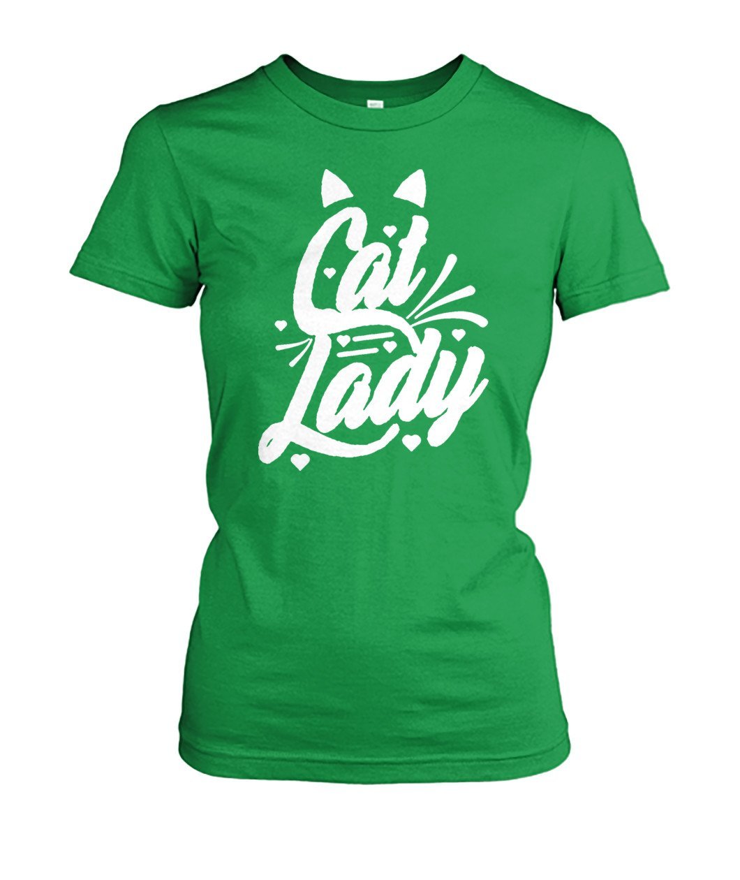 Katzenfrau Women's Crew Tee - TeePerfect