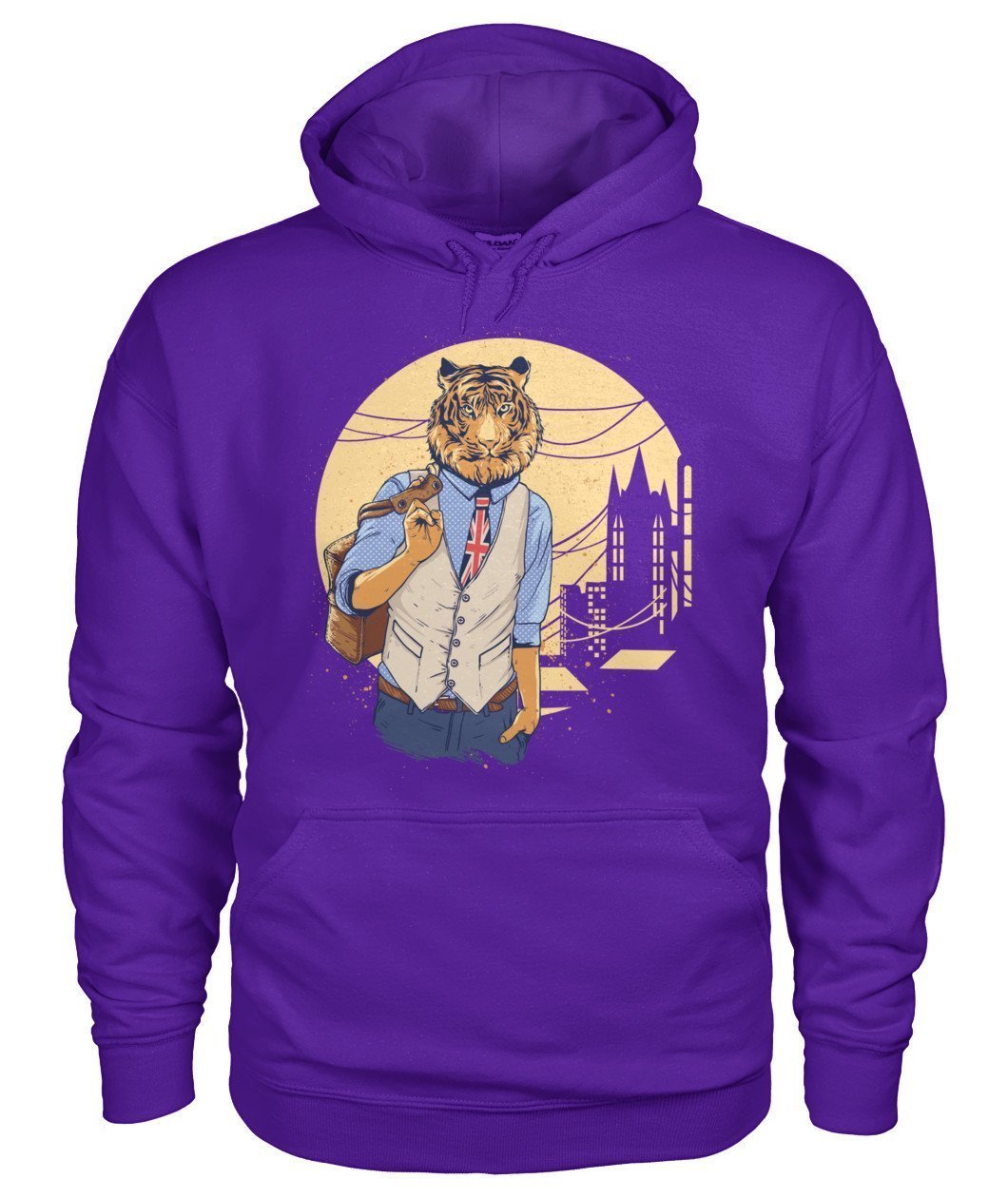 Tiger Gildan Hoodie - TeePerfect