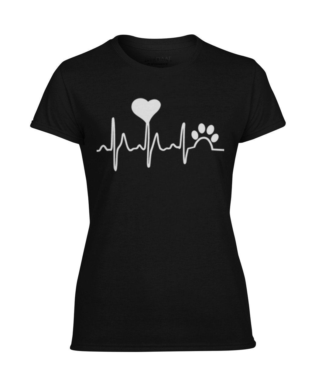 Tier Herzschlag Women's Performance Tee - TeePerfect