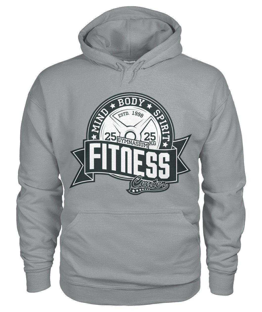 Fitness Mind Body Spirit Gildan Hoodie
