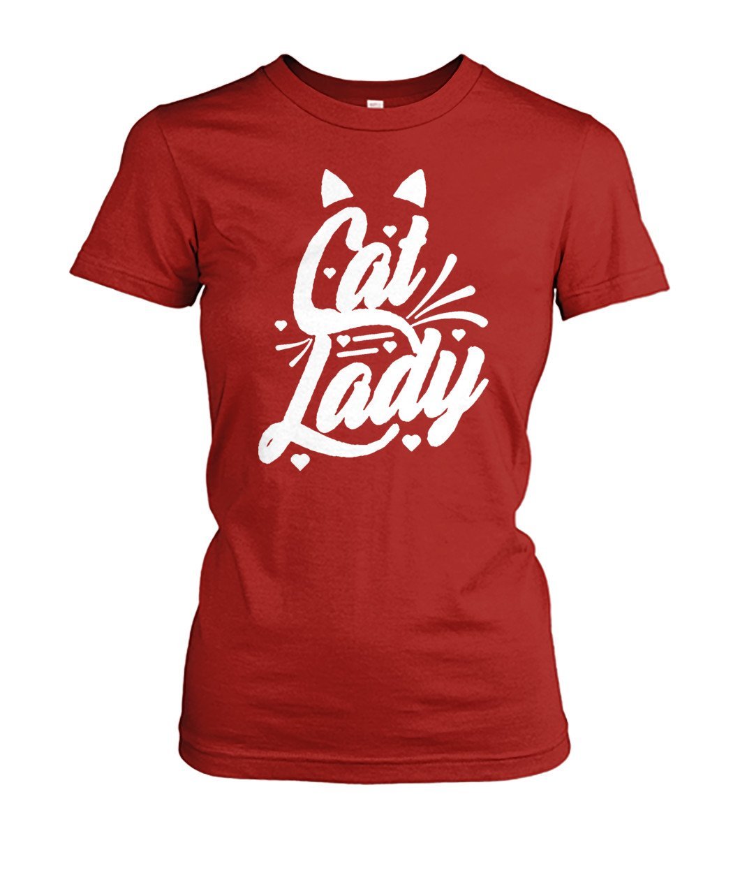 Katzenfrau Women's Crew Tee - TeePerfect