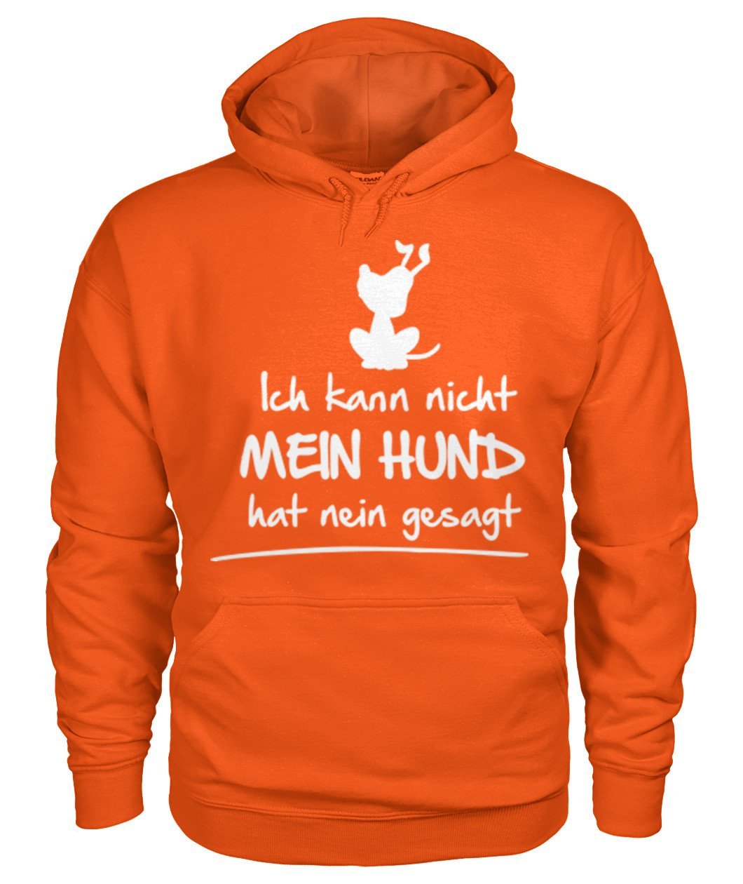 kann nicht hund hat nein gesagt Gildan Hoodie - TeePerfect