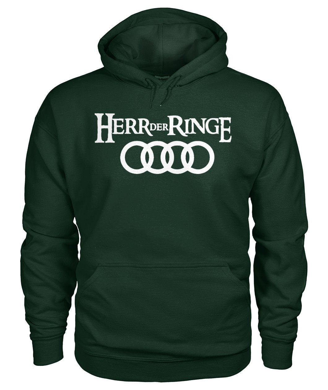 Herr Der Ringe Audi Gildan Hoodie - TeePerfect