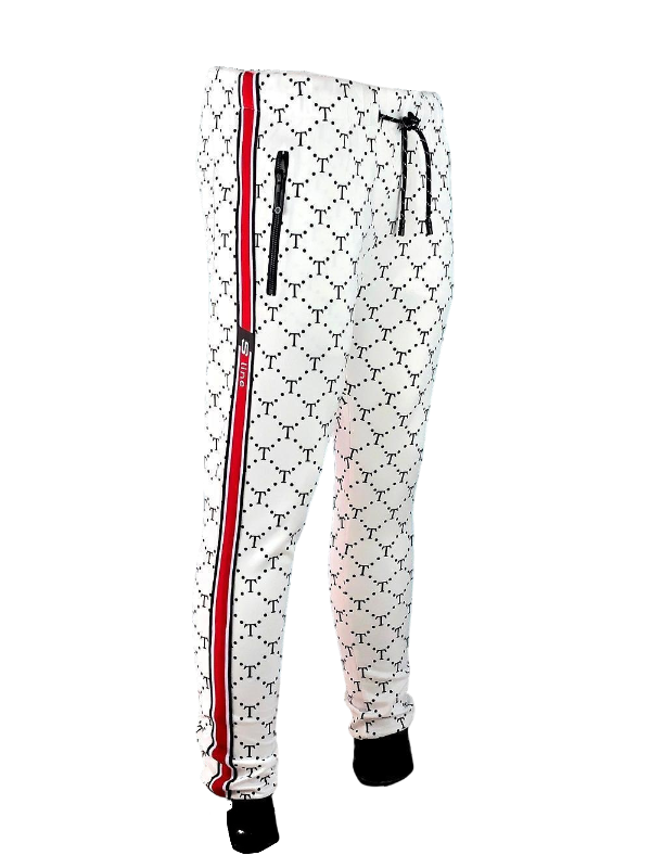Audi Tracksuit Black White Bande Red Audi RS
