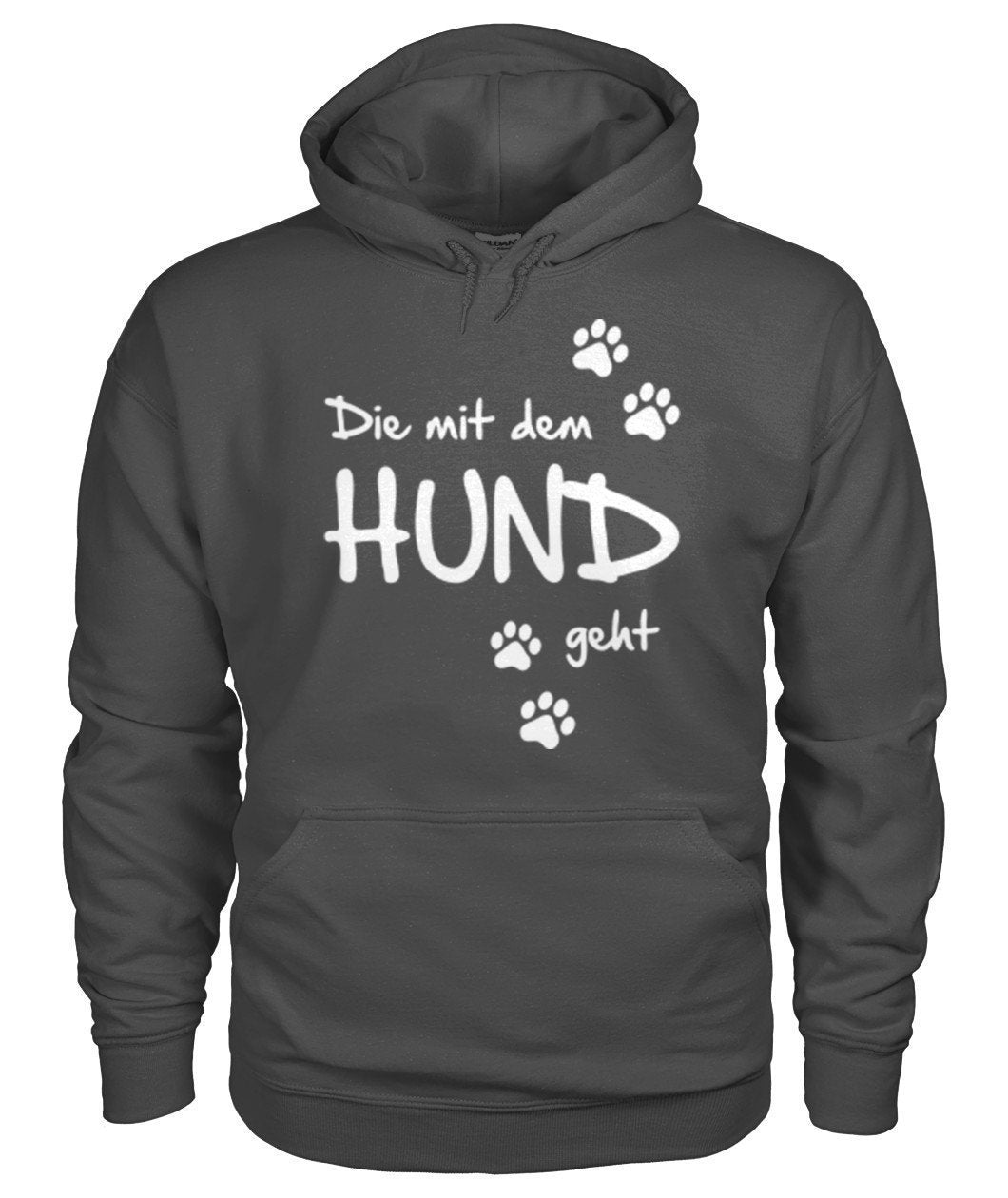 Die mit dem Hund geht Gildan Hoodie - TeePerfect