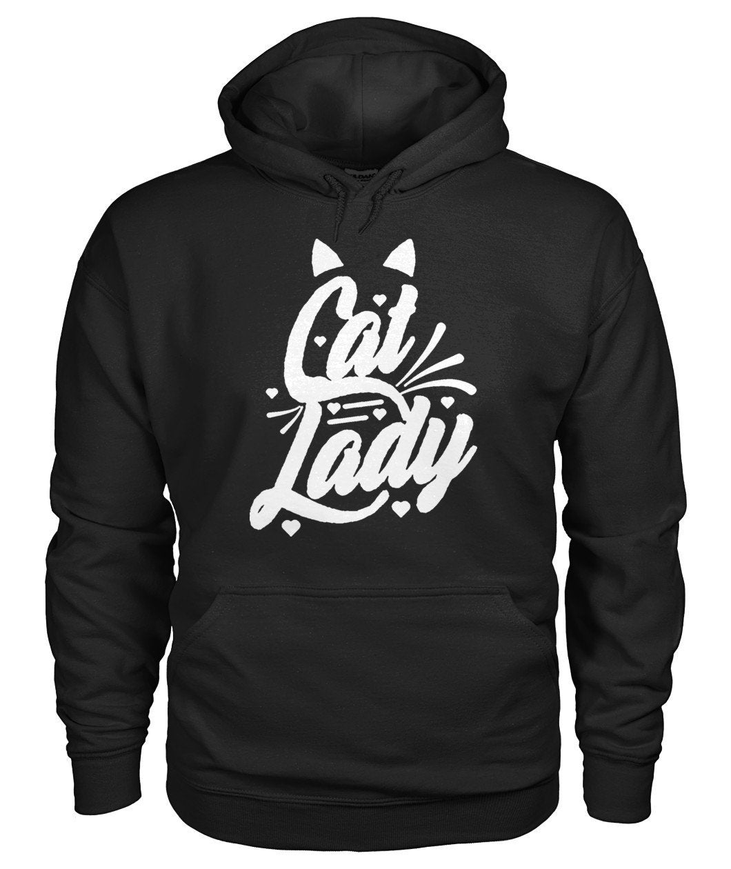 Katzenfrau Gildan Hoodie - TeePerfect