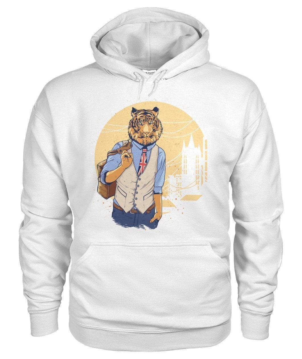 Tiger Gildan Hoodie - TeePerfect