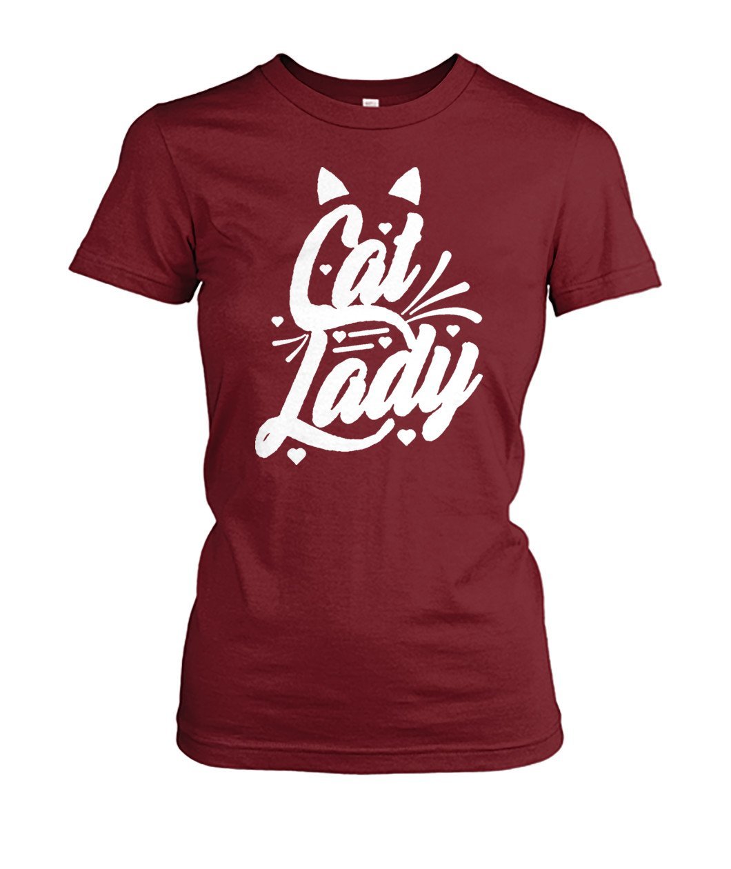Katzenfrau Women's Crew Tee - TeePerfect
