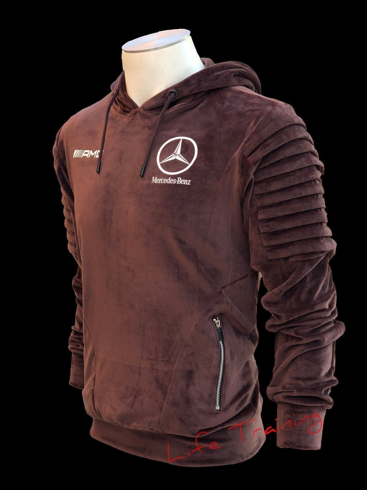 Survêtement marron velour MERCEDES AMG-Survêtement-frauto-Pixefy