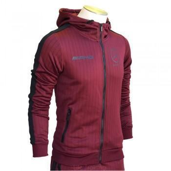 AMG Mercedes Navy Red Survetement Hiver Mode Homme-Survetement-AlphaPlace-Pixefy