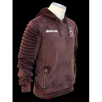 Survêtement marron velour MERCEDES AMG-Survêtement-frauto-Pixefy