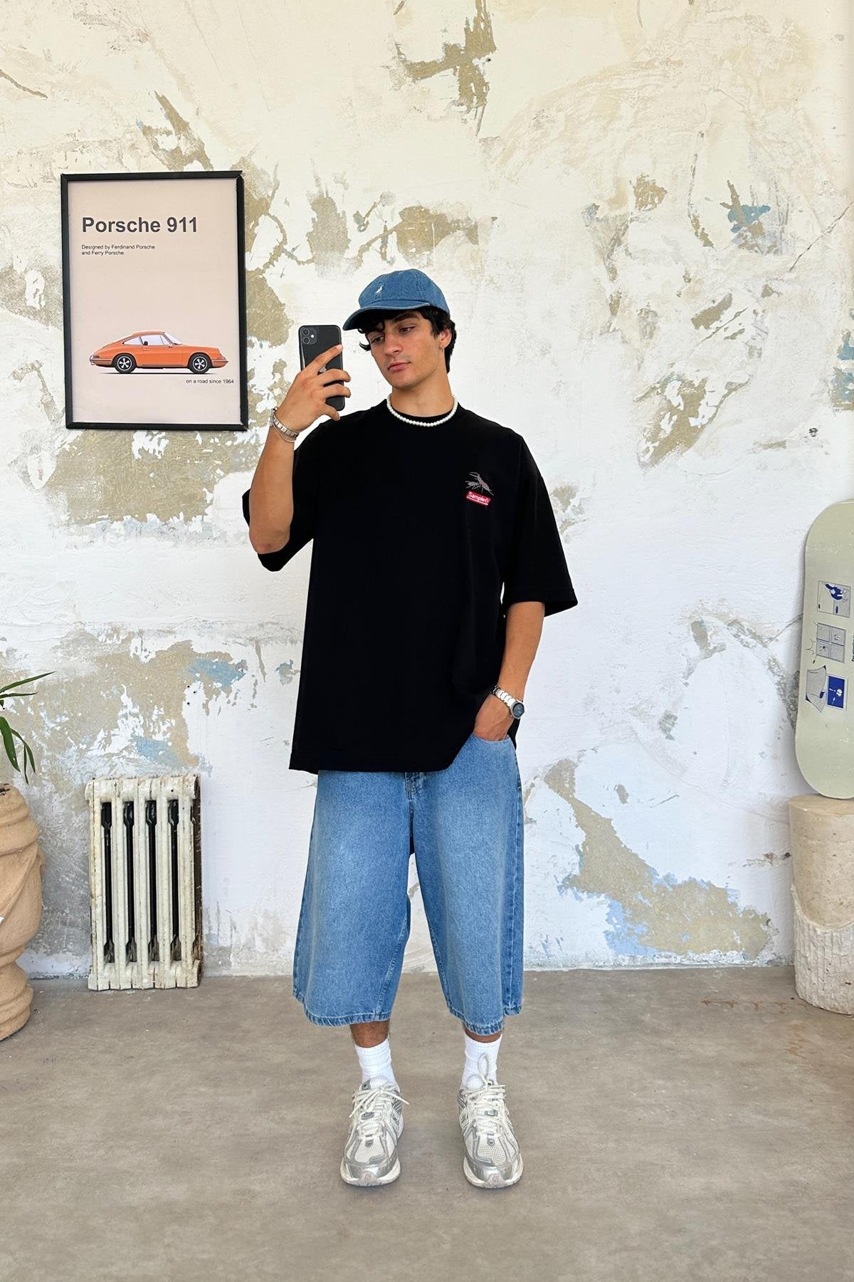 Bug Printed Oversize T-Shirt