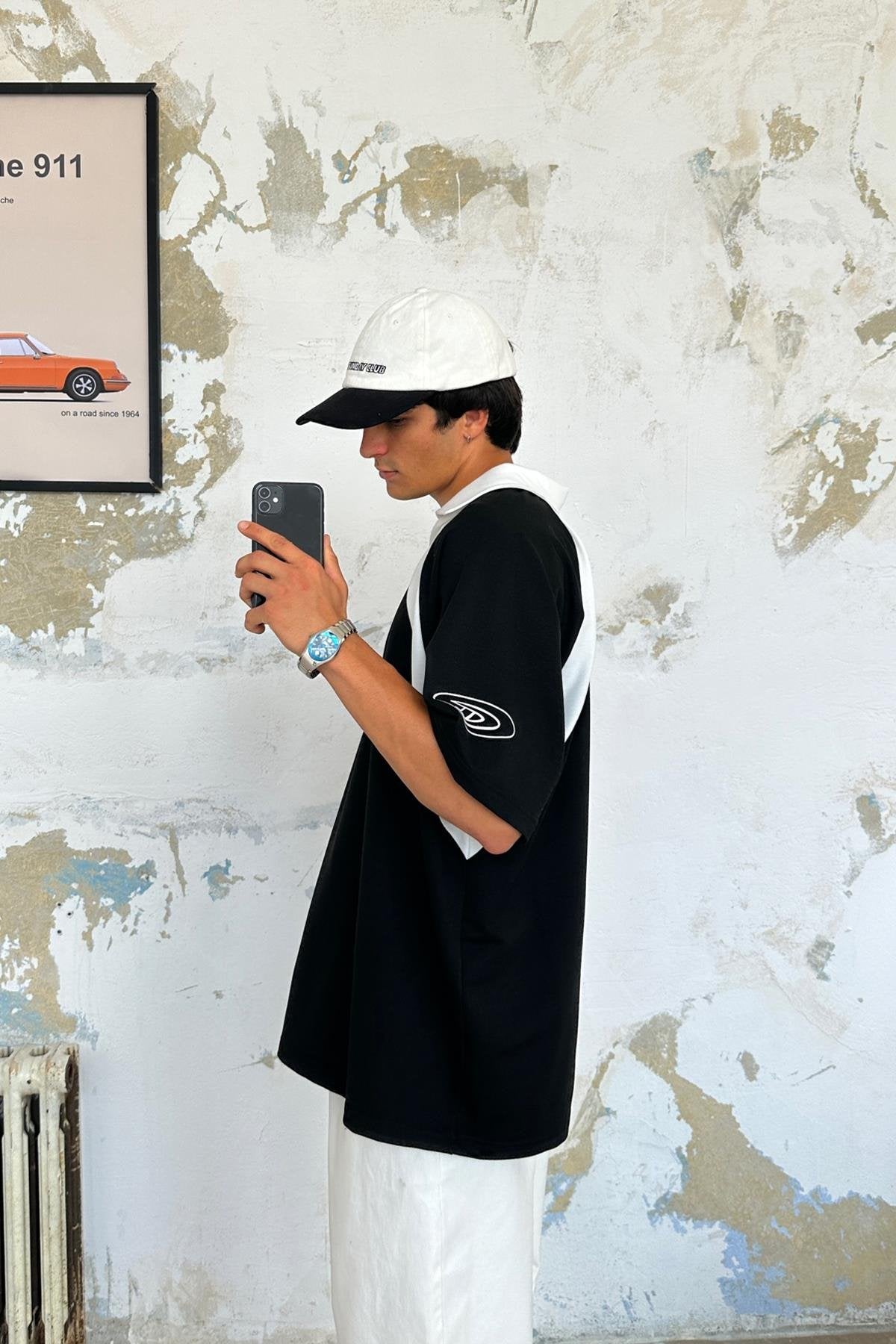 DSH 18 Polo Collar Oversized T-Shirt