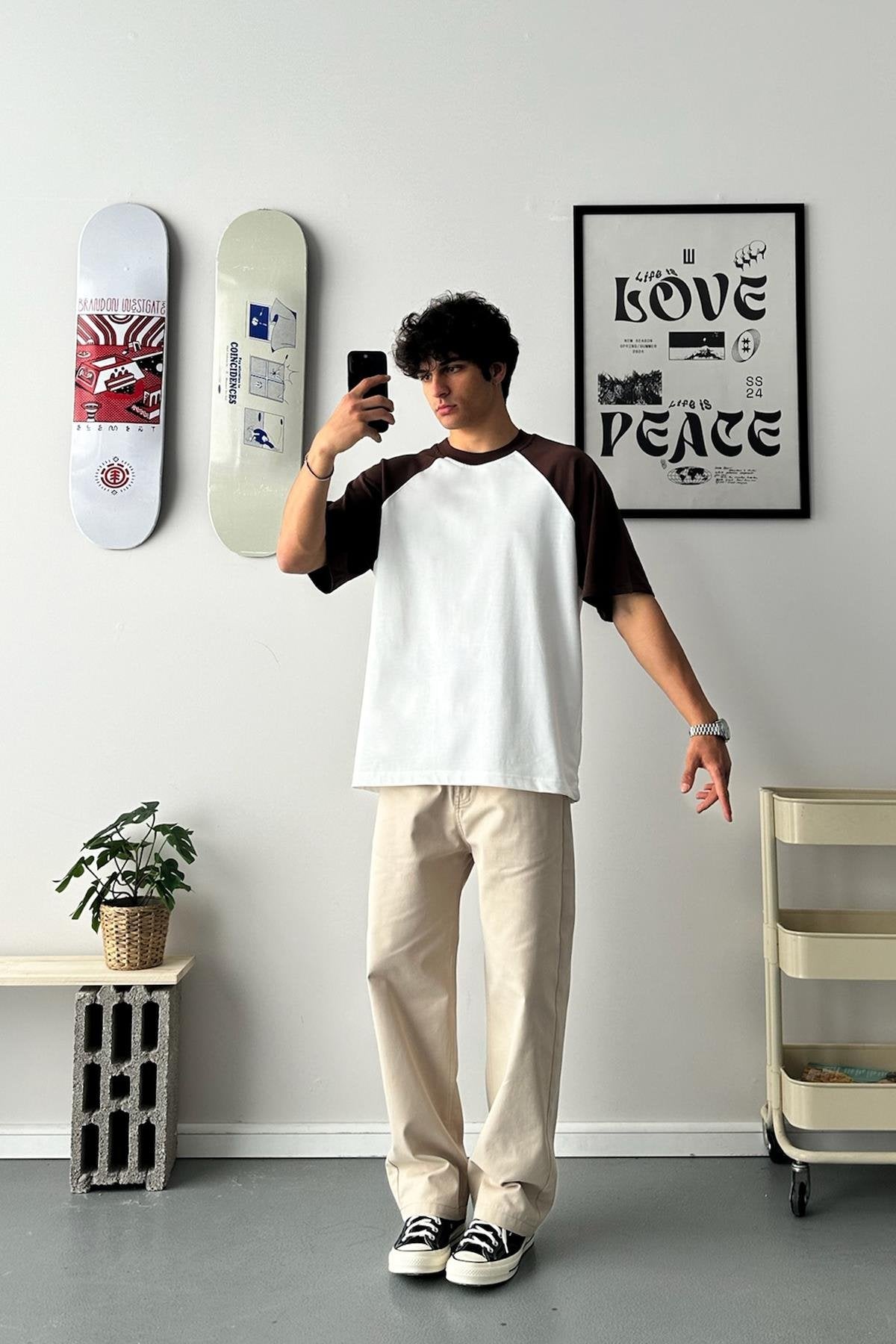 Reglan Kol Oversize T-Shirt