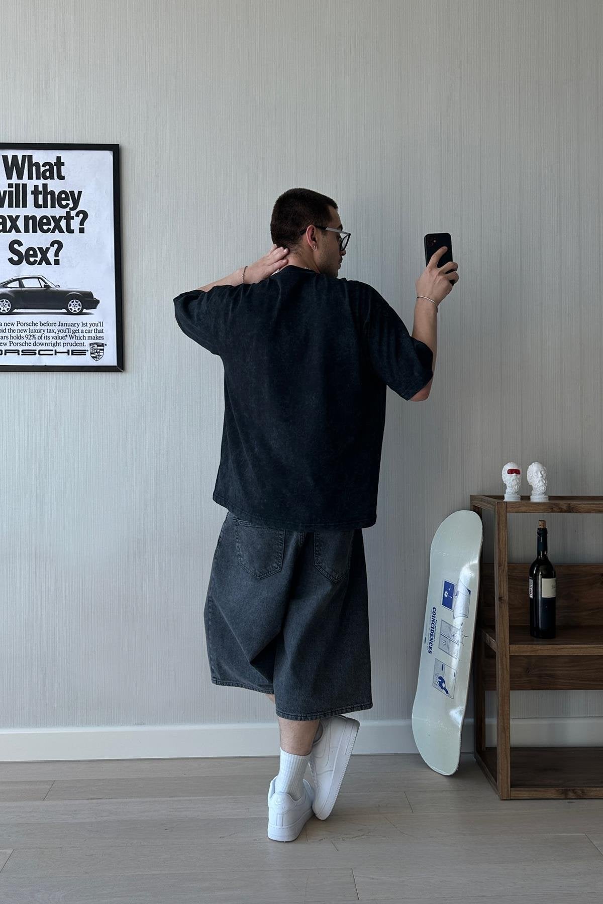 Premium Basic Acid Washed Oversize T-Shirt