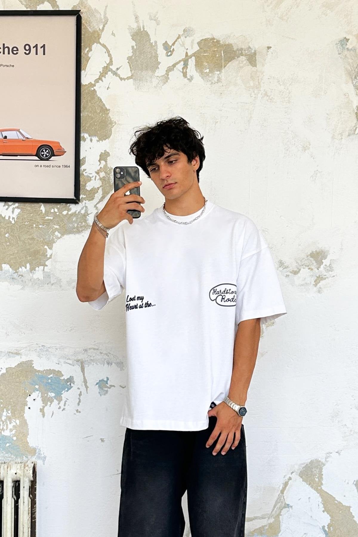 Rodeo Vibes Printed Oversize T-Shirt