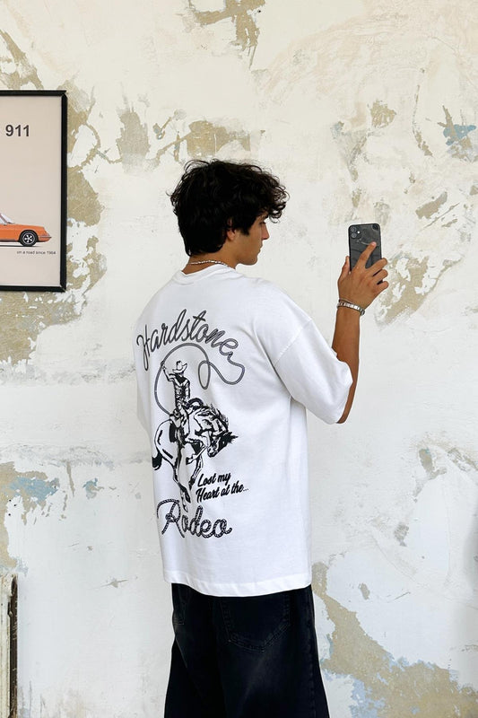 Rodeo Vibes Printed Oversize T-Shirt