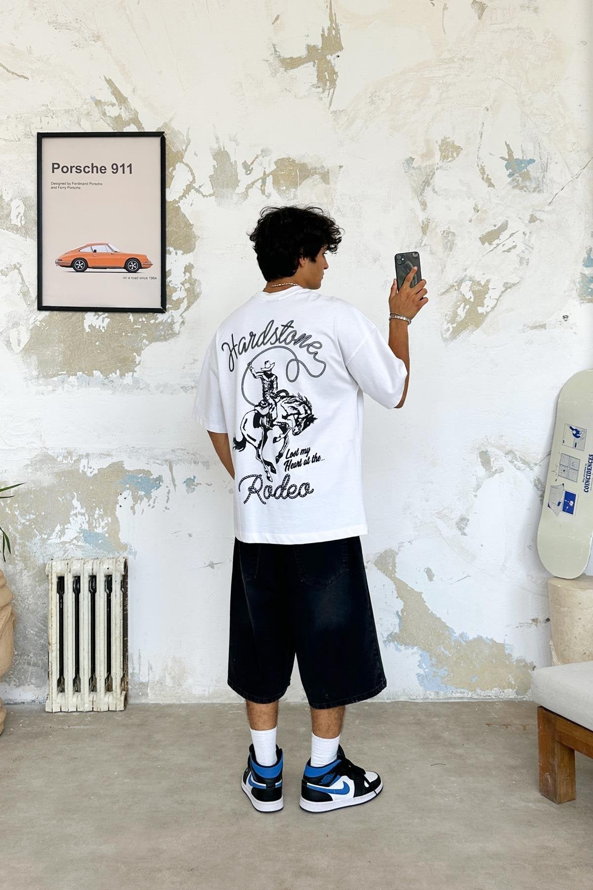 Rodeo Vibes Printed Oversize T-Shirt