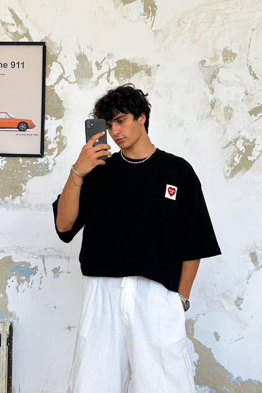 Sample Wıp Embroidered Oversize T-Shirt
