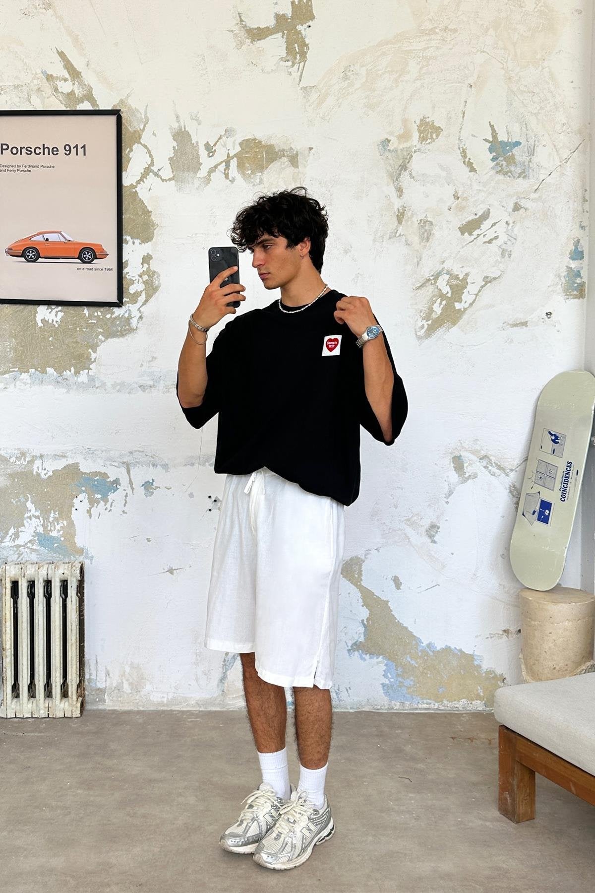 Sample Wıp Embroidered Oversize T-Shirt