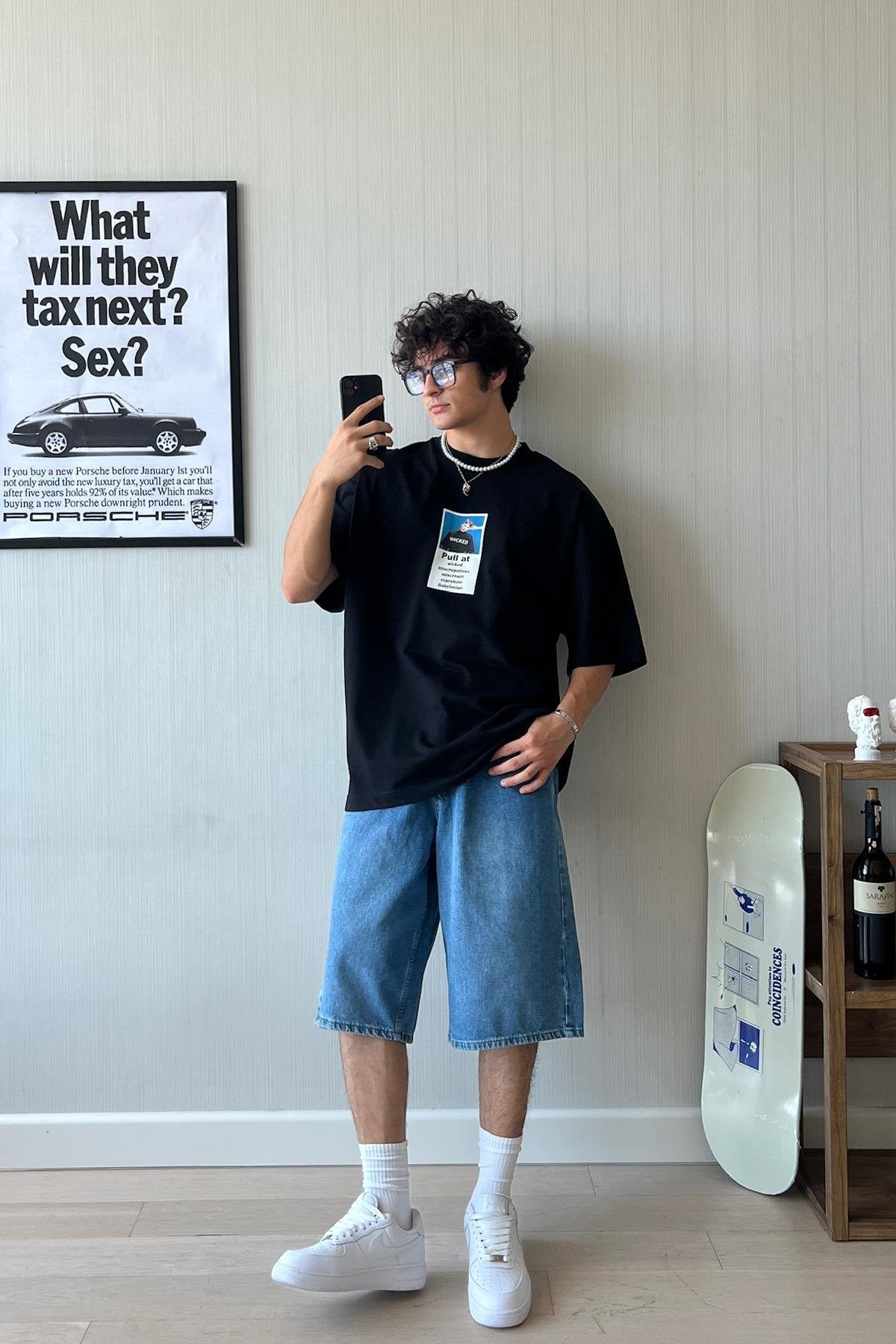 Wicked Printed Oversize T-Shirt