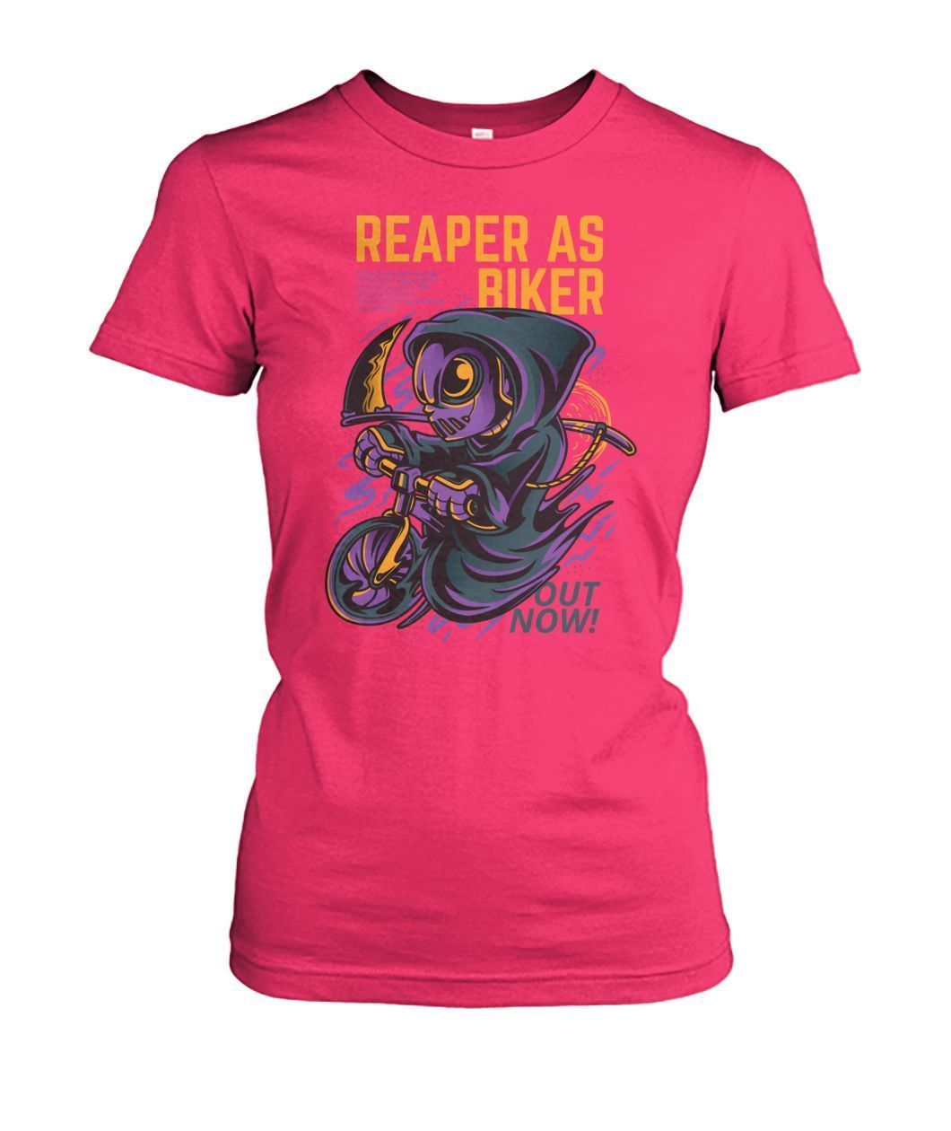 Reaper as Biker Women's Crew Tee