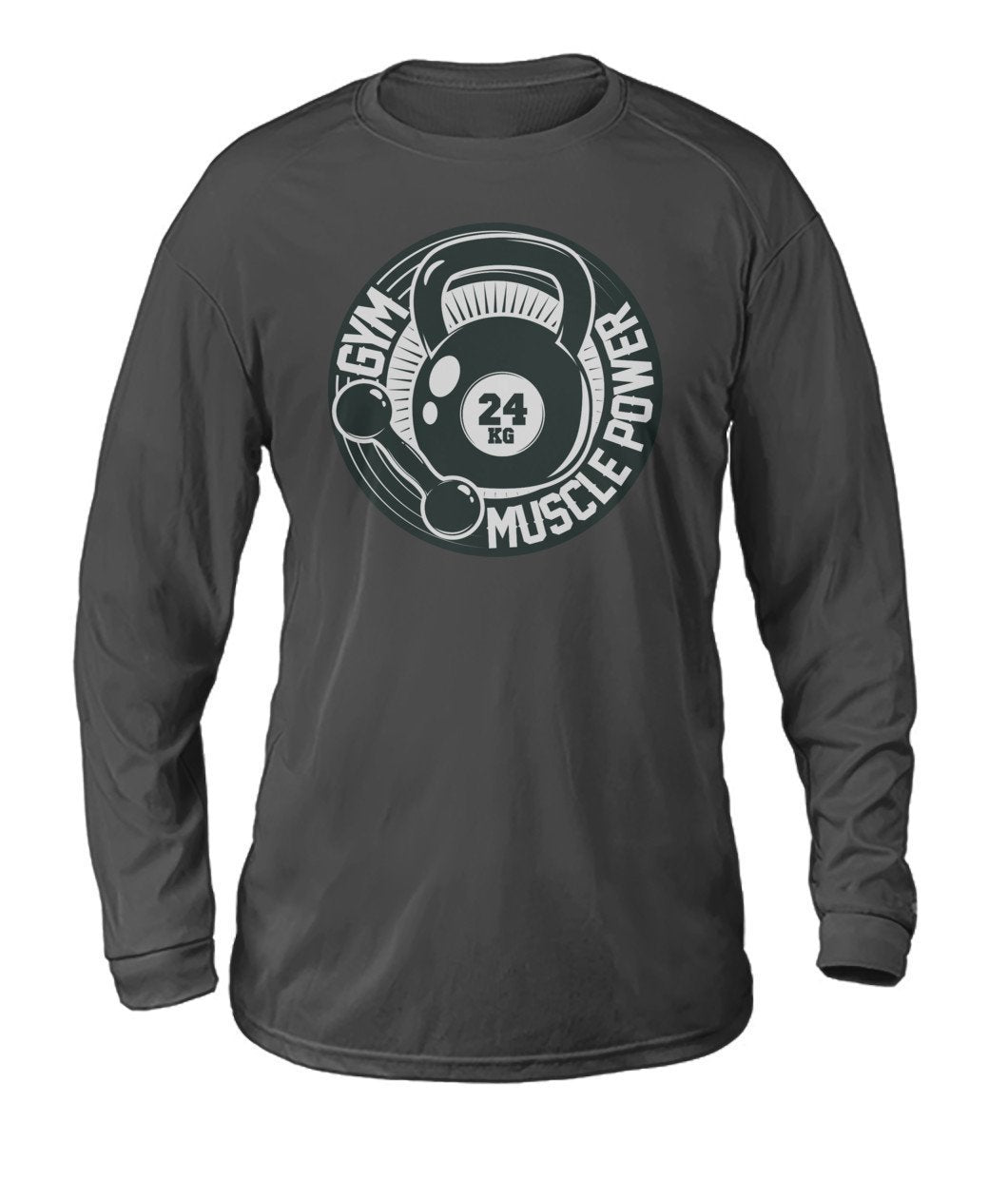 Muscle Power Gym Dry Sport Long-Sleeve - TeePerfect 