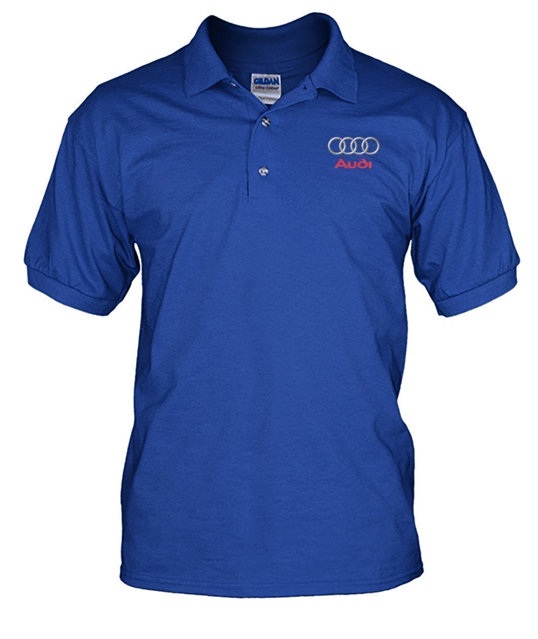 Audi Männer Polo Shirt-Short Sleeves-ViralStyle-Royal-S-Men's Polo-Pixefy