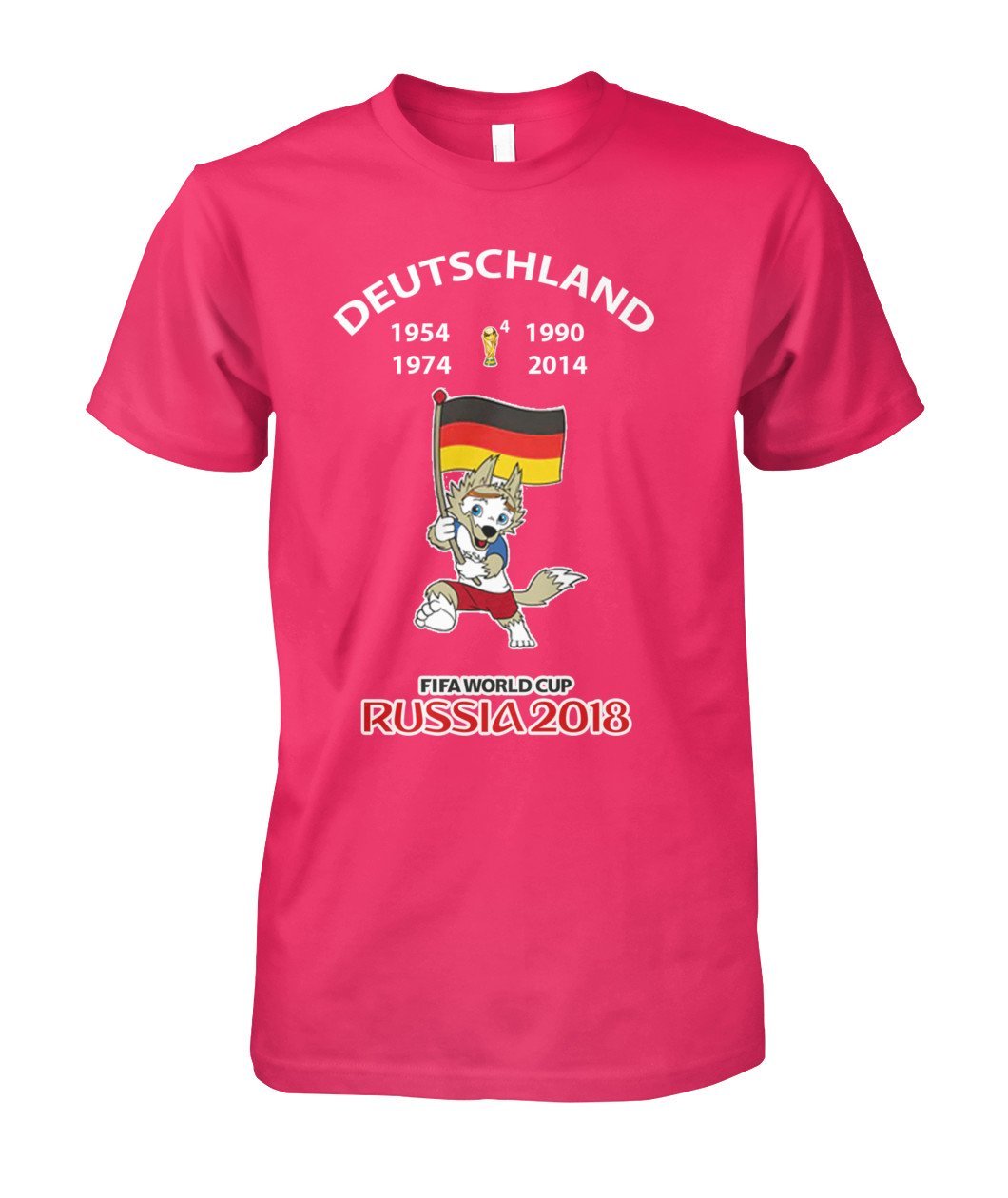 Deutschland Fußball-Weltmeisterschaft 2018 Unisex T Shirt