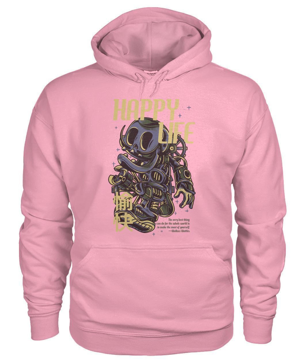 Happy Life Unisex Hoodie