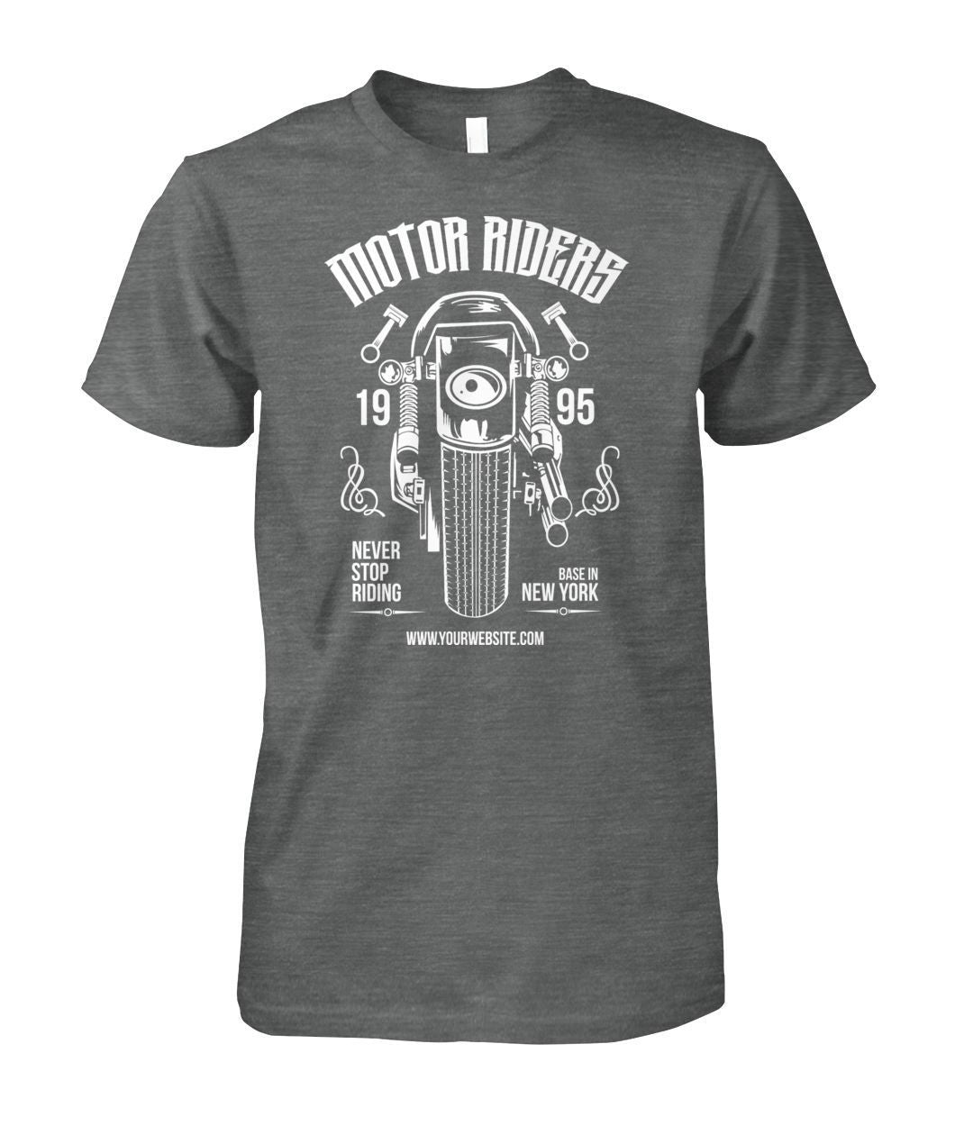 Motorcycle Riders Unisex Cotton Tee