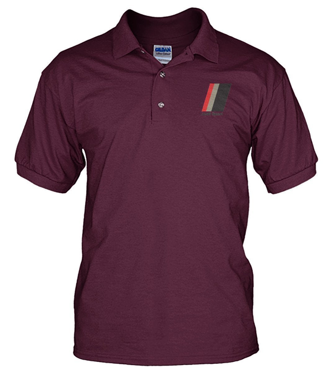 Audi Sport Polo Shirt-Short Sleeves-ViralStyle-Maroon-S-Men's Polo-Pixefy