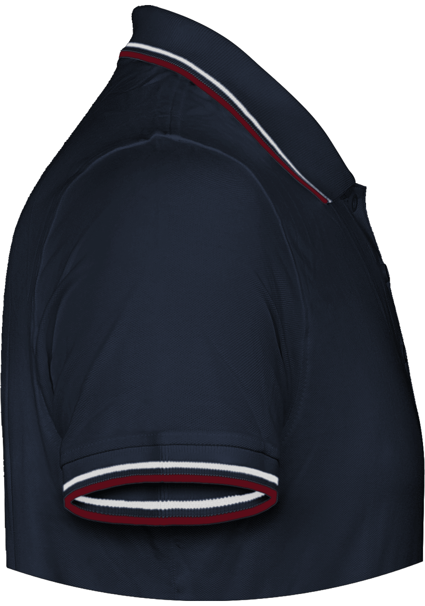 BMW Polo Herren Maille Piquées 2 bandes