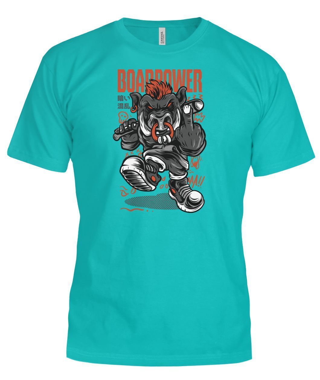 Boar Power Bella Canvas Tee