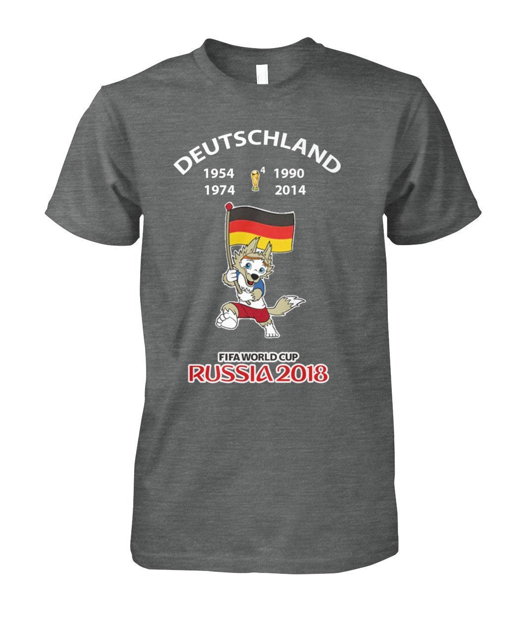 Deutschland Fußball-Weltmeisterschaft 2018 Unisex T Shirt