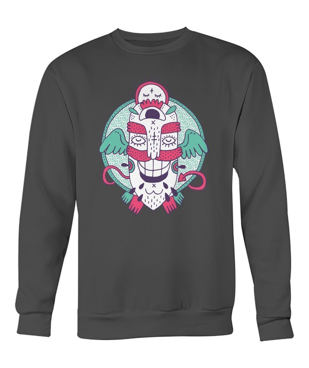 Monster Crew Neck Sweatshirt - TeePerfect 