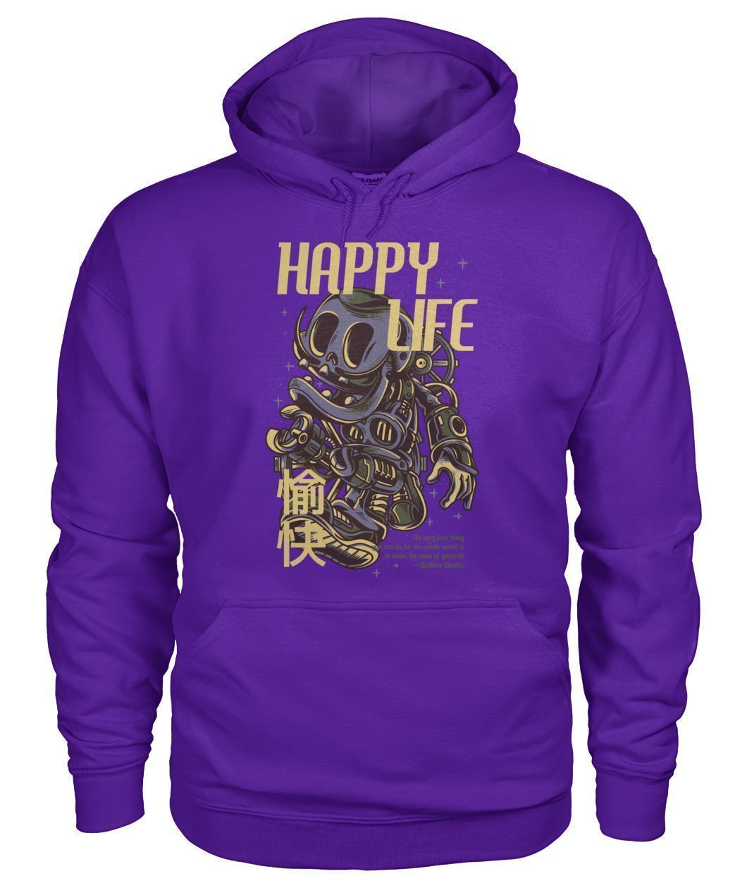 Happy Life Unisex Hoodie