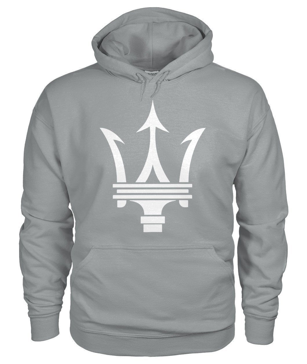 Maserati Logo Gildan Hoodie - TeePerfect 