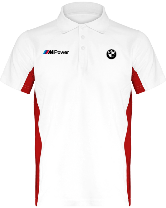 BMW Polo Bicolore Herren Flag