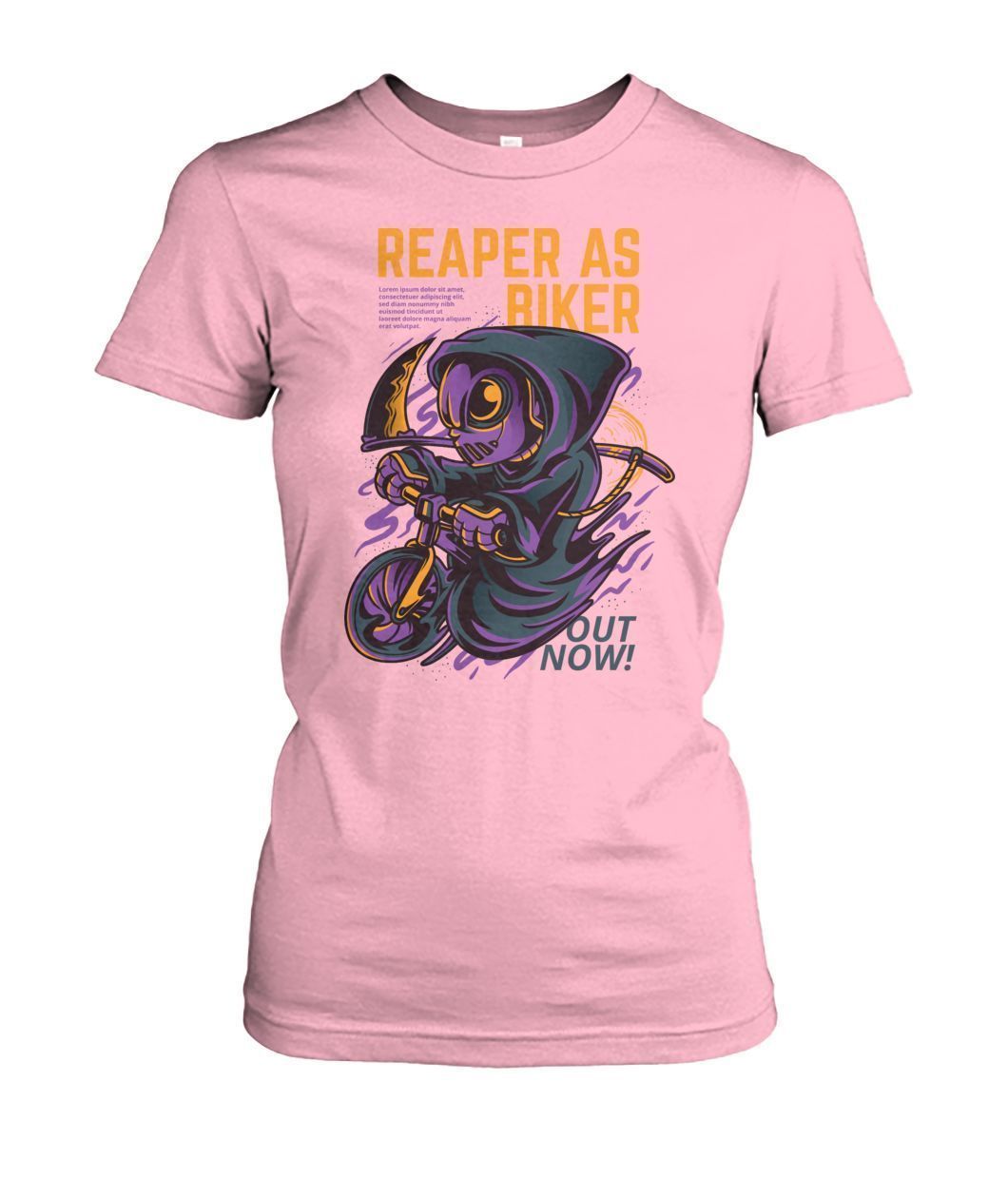 Reaper as Biker Women's Crew Tee