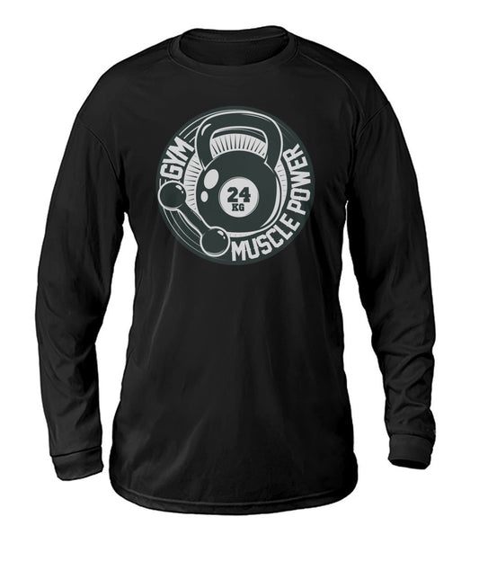 Muscle Power Gym Dry Sport Long-Sleeve - TeePerfect 