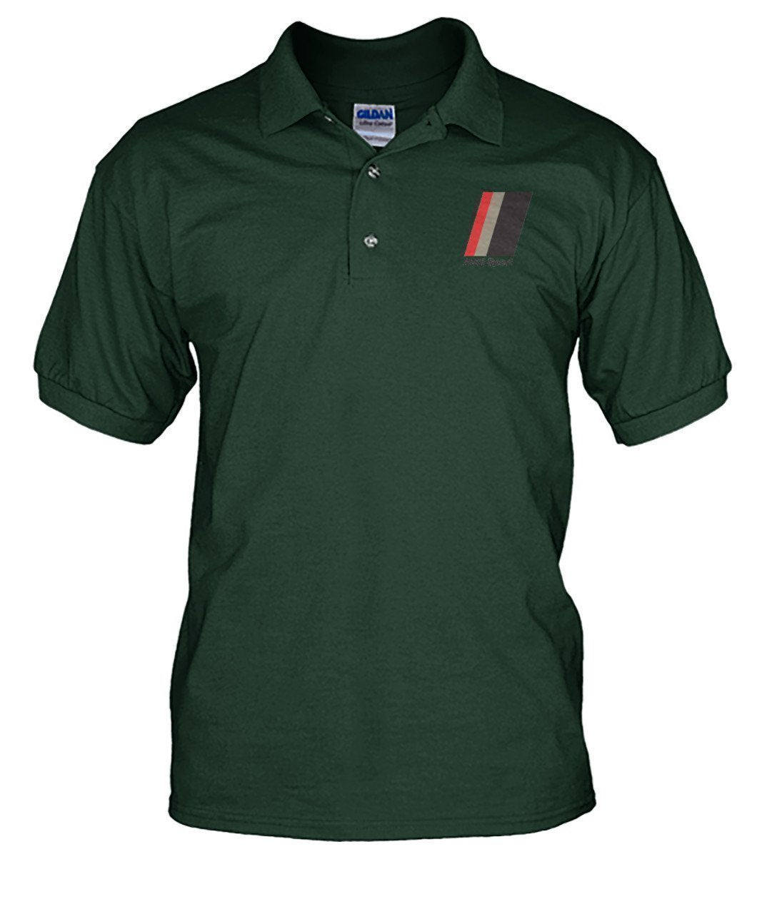 Audi Sport Polo Shirt-Short Sleeves-ViralStyle-Forest Green-S-Men's Polo-Pixefy