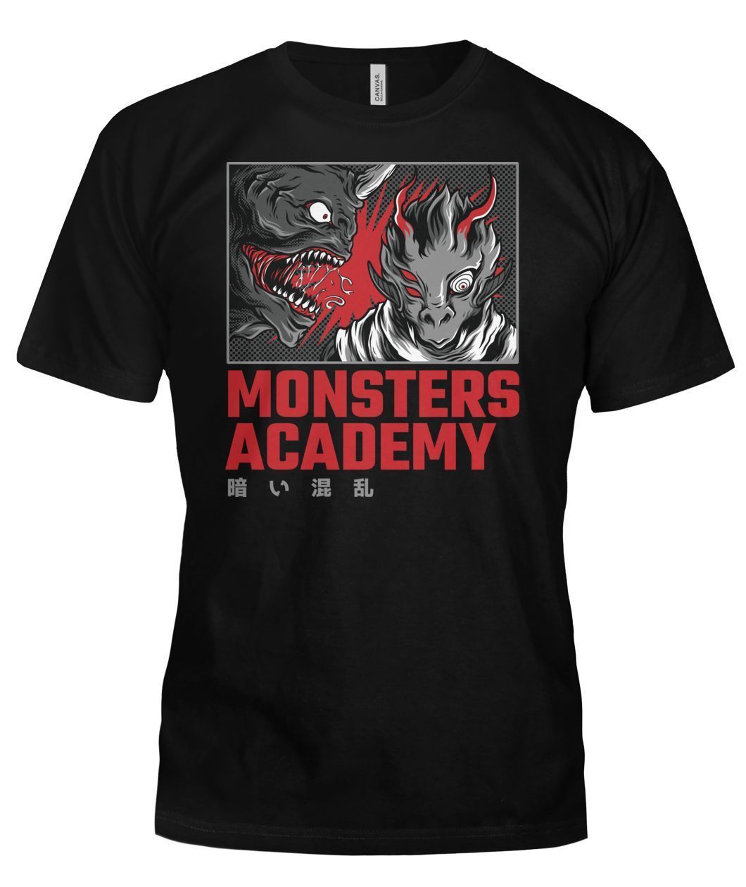 Monster Academy Bella Canvas Tee