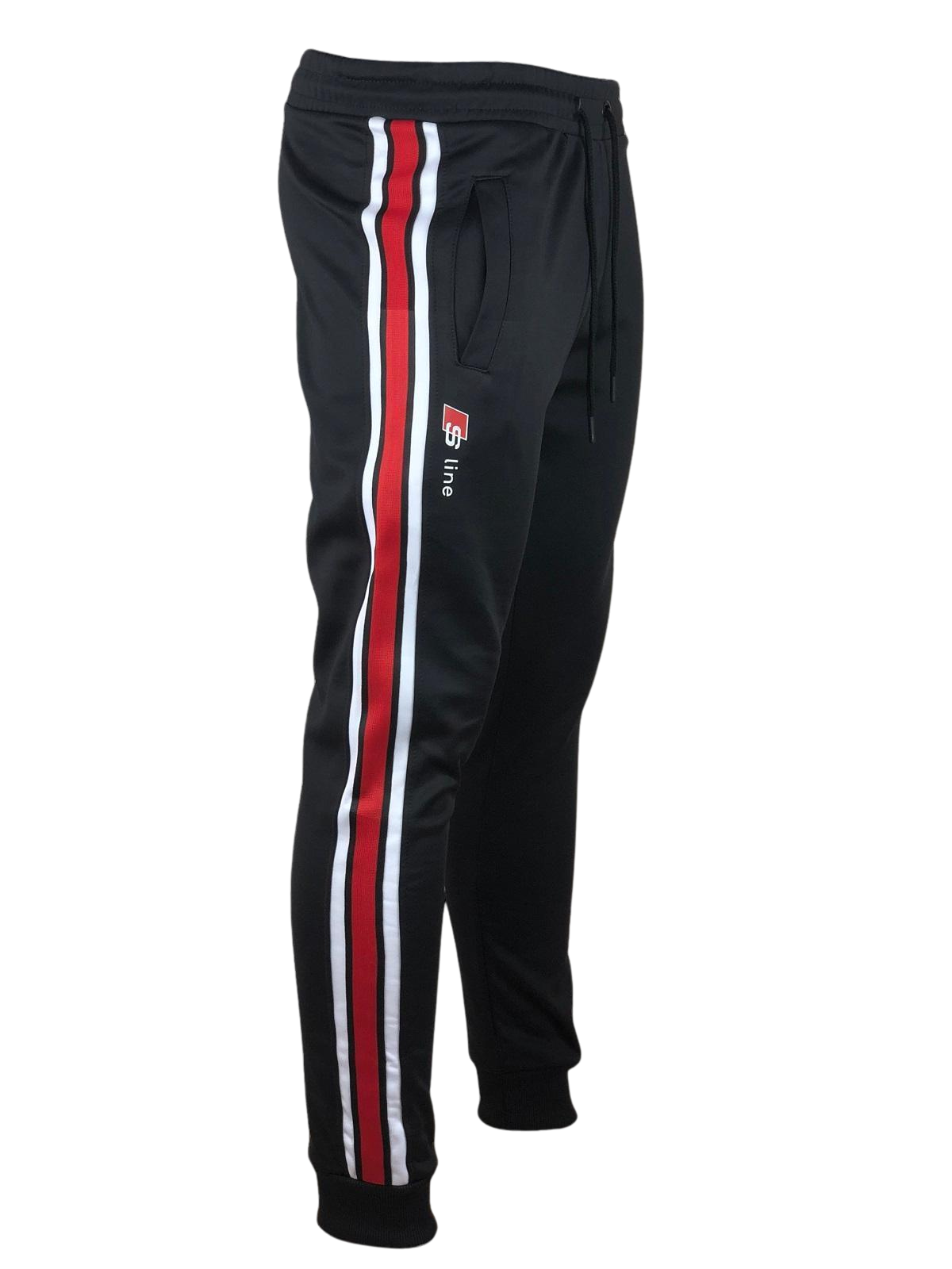 Audi Tracksuit sport Men Black White Red Audi RS