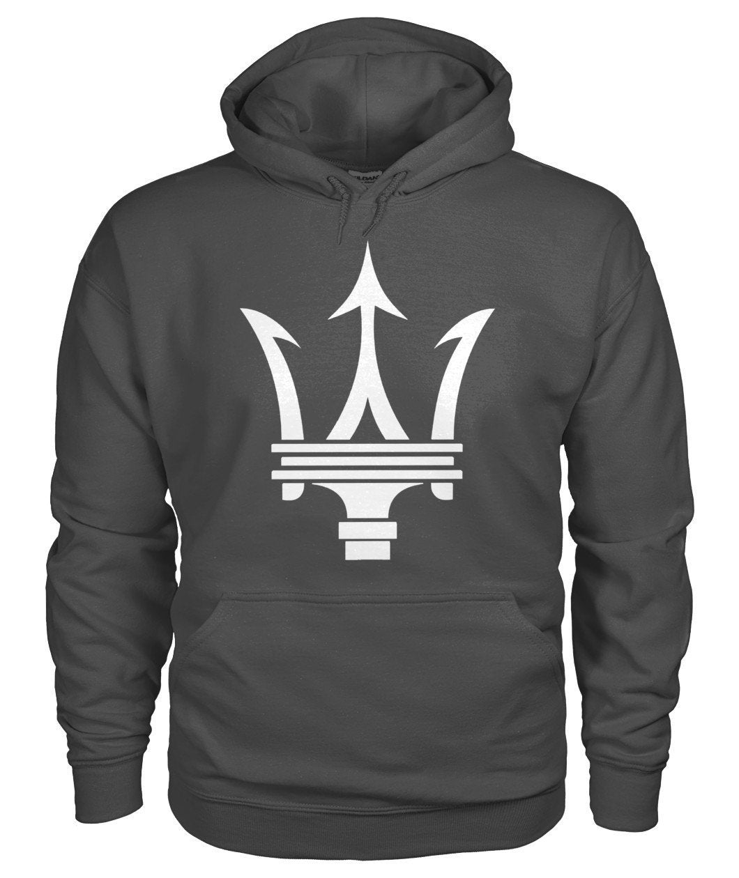 Maserati Logo Gildan Hoodie - TeePerfect 