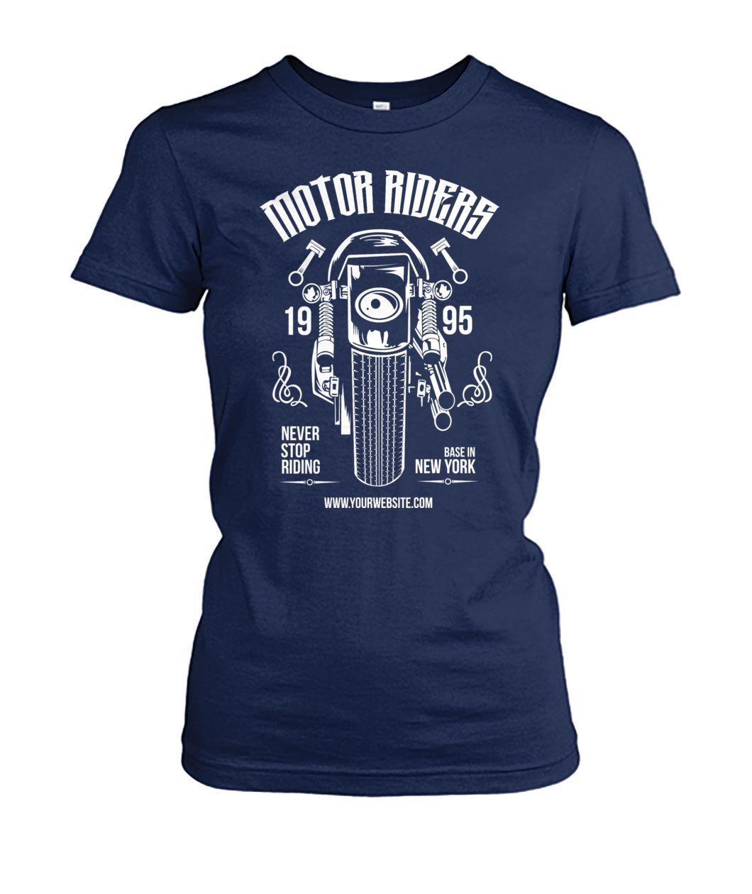 Motorcycle Riders Women's Crew Tee