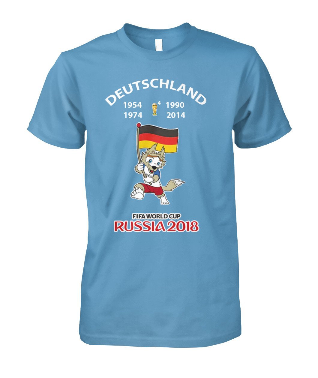 Deutschland Fußball-Weltmeisterschaft 2018 Unisex T Shirt