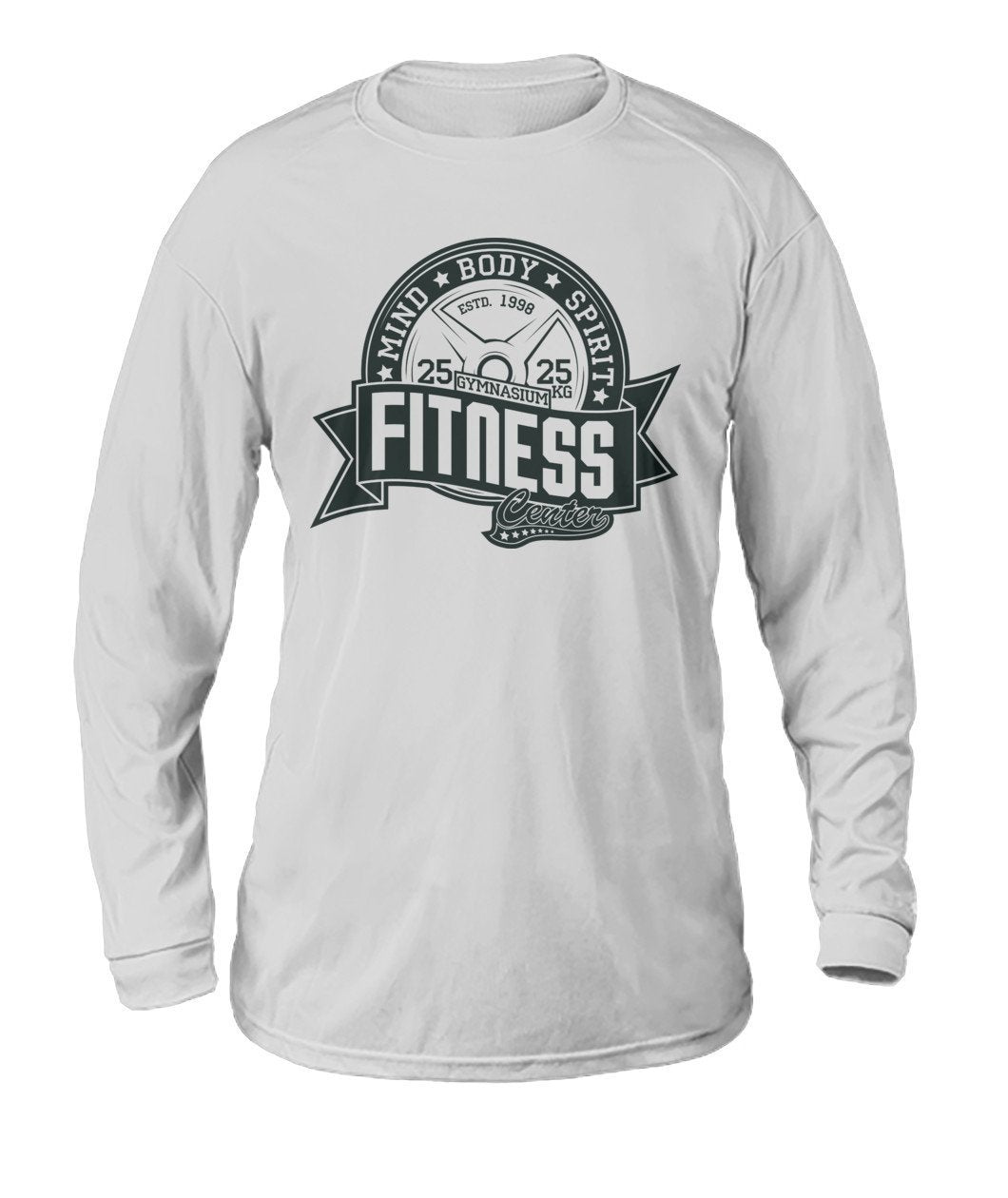 Fitness Mind Body Spirit Dry Sport Long-Sleeve