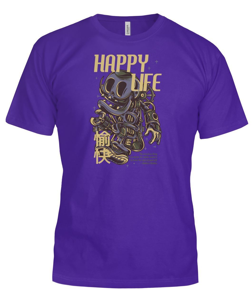 Happy Life Bella Canvas Tee